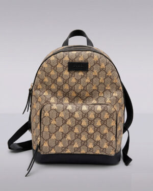 Backpack Gucci Supreme Monogram Canvas Bee