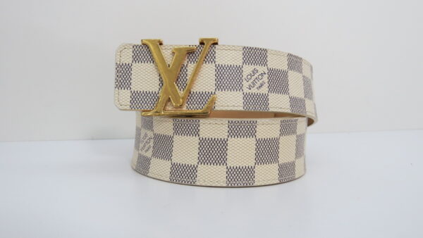 IMG_9403 - LV CINTURON DAMIER AZUR Cinturón Louis Vuitton LV Initiales Damier Azur