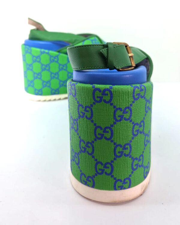 Sandalias Gucci_03 Sandalias Gucci GG Supreme Monogram | Talla 38