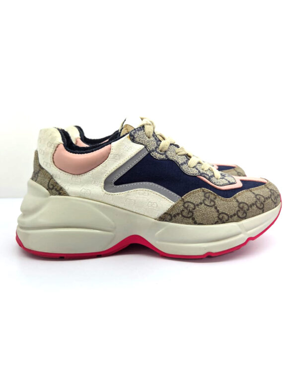 Sneakers Gucci Rhyton Beige Ebony  | Talla 36,5