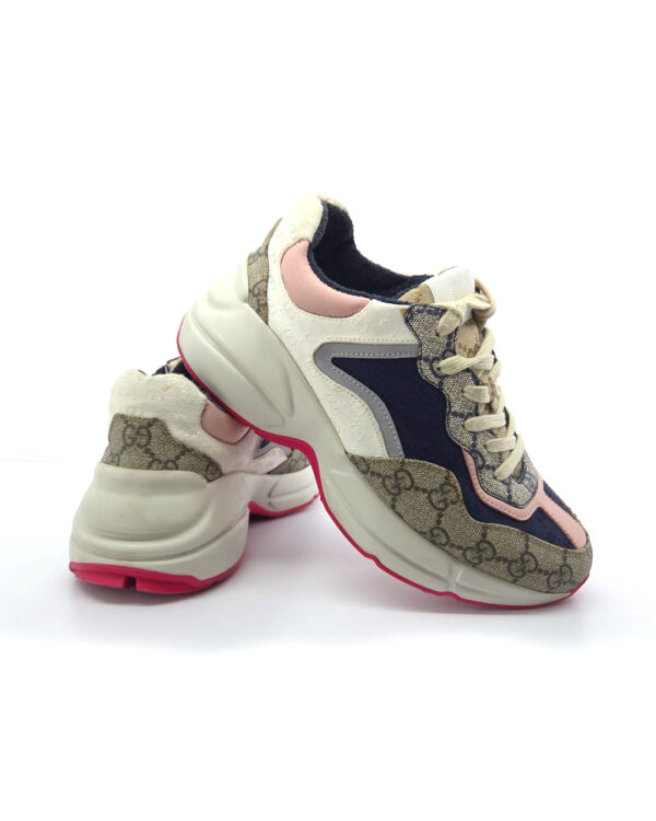 Sneakers Gucci Rhyton Beige Ebony  | Talla 36,5
