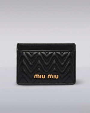 Cardholder Miumiu Black Luxury
