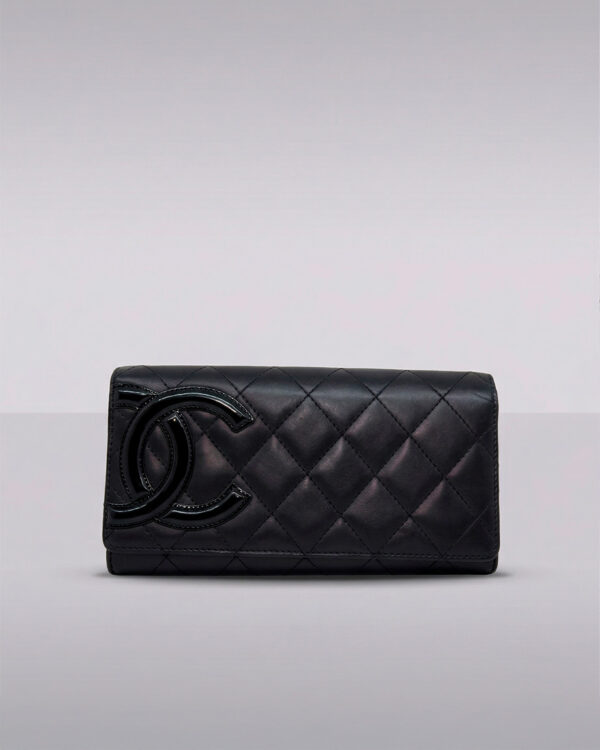 Cartera Chanel Calfskin Quilted Cambon Gusset Cartera Chanel Calfskin Quilted Cambon Gusset