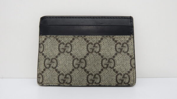 Card Case Gucci Supreme Beige Kingsnake Print