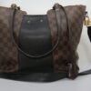 Bolso Louis Vuitton Jersey Tote in Damier Ebene Taurillon