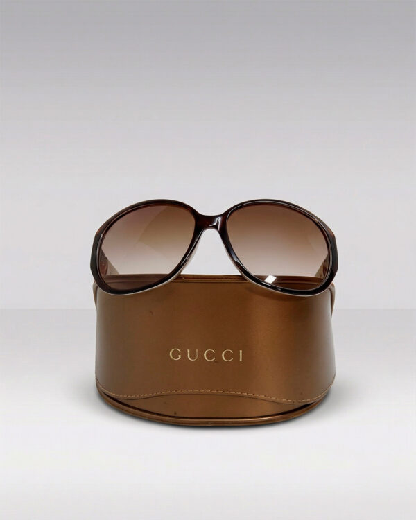 Sunglasses Gucci Oversized Gradient Tortoiseshell Sunglasses Gucci Oversized Gradient Tortoiseshell
