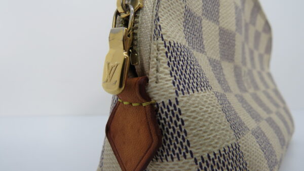 Cosmetic Pouch Louis Vuitton Damier Azur